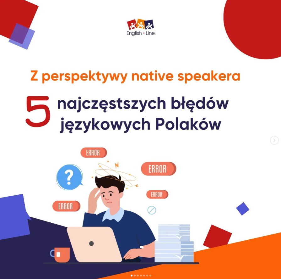 5 najczęstszych błędów językowych Polaków